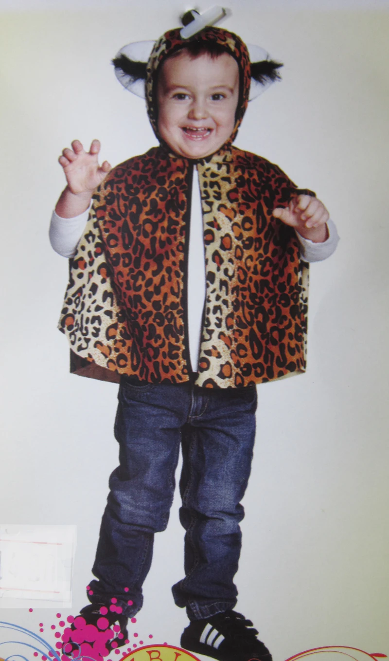 Kostüm Leopardencape Gr.92