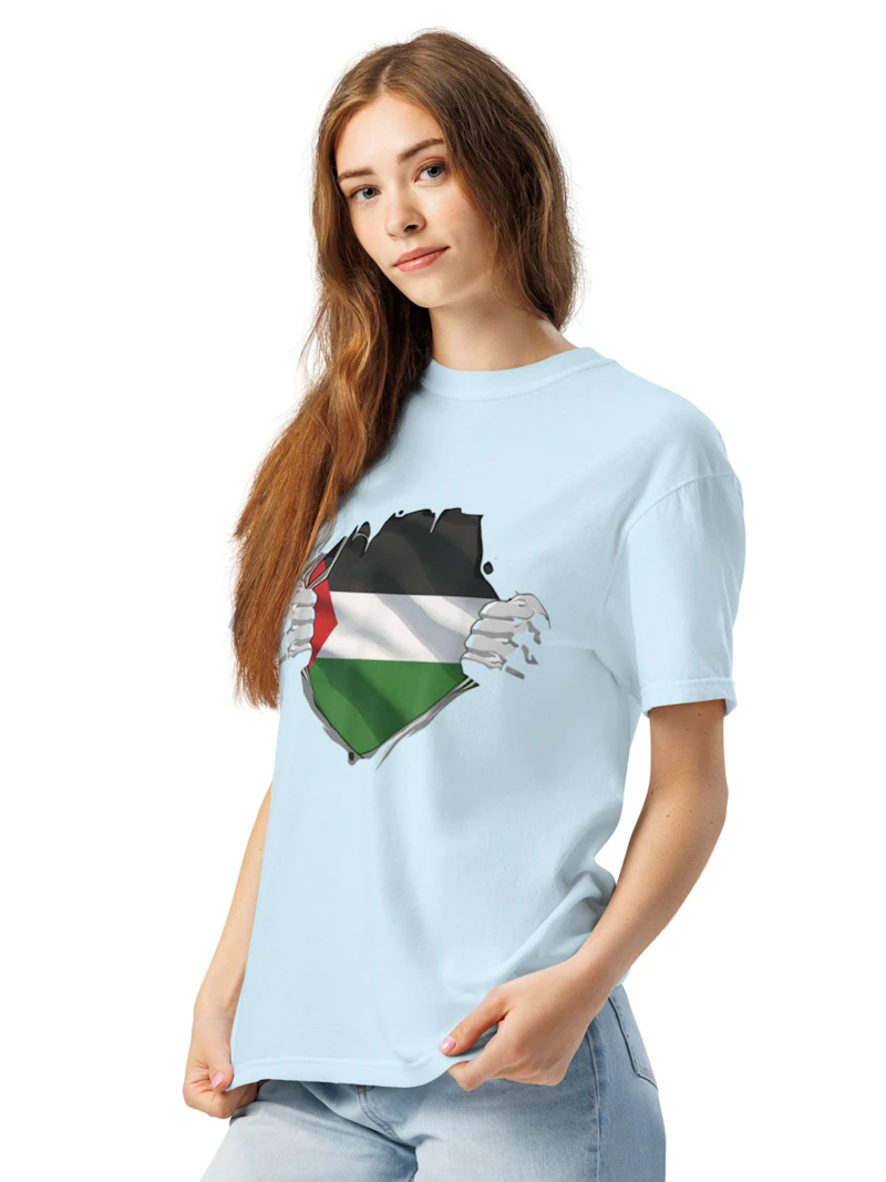 Palestinian flag symbol t-shirt 