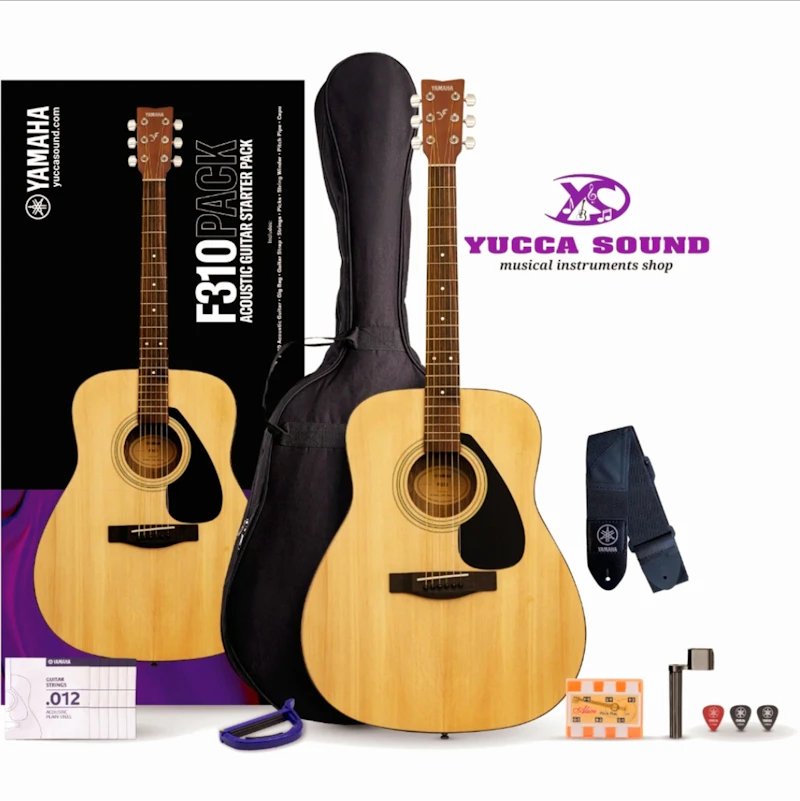 Yamaha F310PII Acoustic Guitar Package