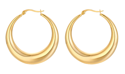 Tara Hoops - Gold