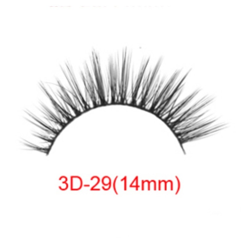 PURPLE 11 3D Faux Mink Eyelashes 