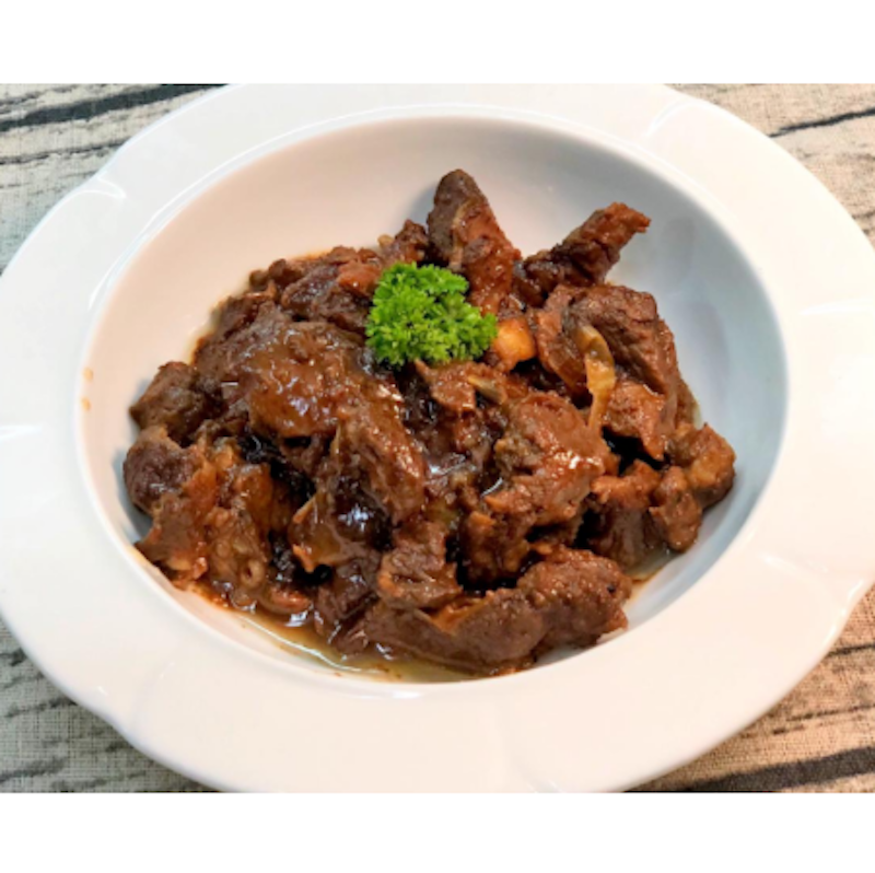 Beef steak tagalog (DC Cafe)