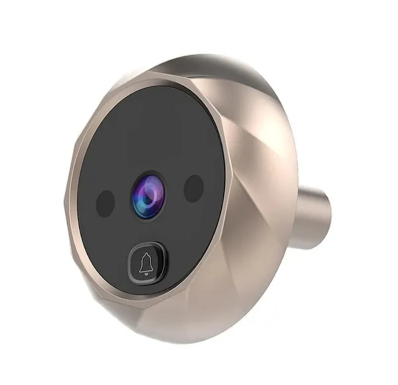 Peephole door bell viewer video intercom camera