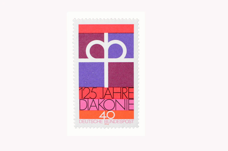 Robbert´s Briefmarken Bund MiNr. 810 125 Jahre Diakonie, 1974, postfrisch