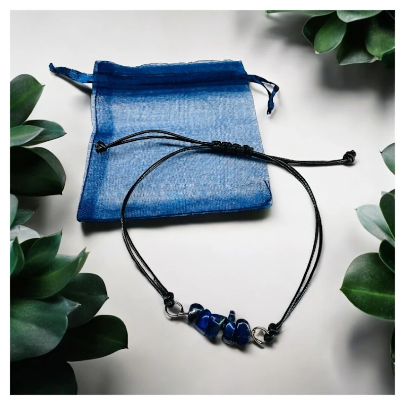 Kordel-Armband "Sodalith" 