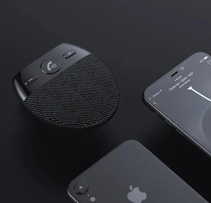 Bluetooth wireless hands free car speaker