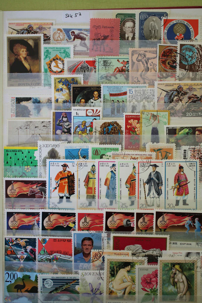 Robbert´s Briefmarken Posten Ausland gestempelt, Skt 57