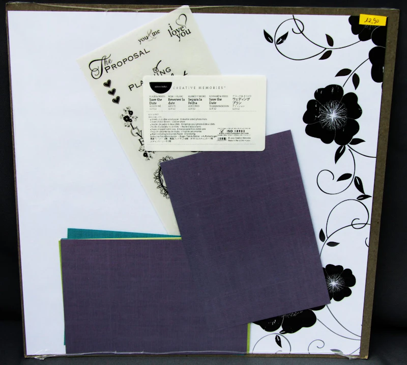 Creative Memories™ Themenpäcken "Save the Date", Hochzeit