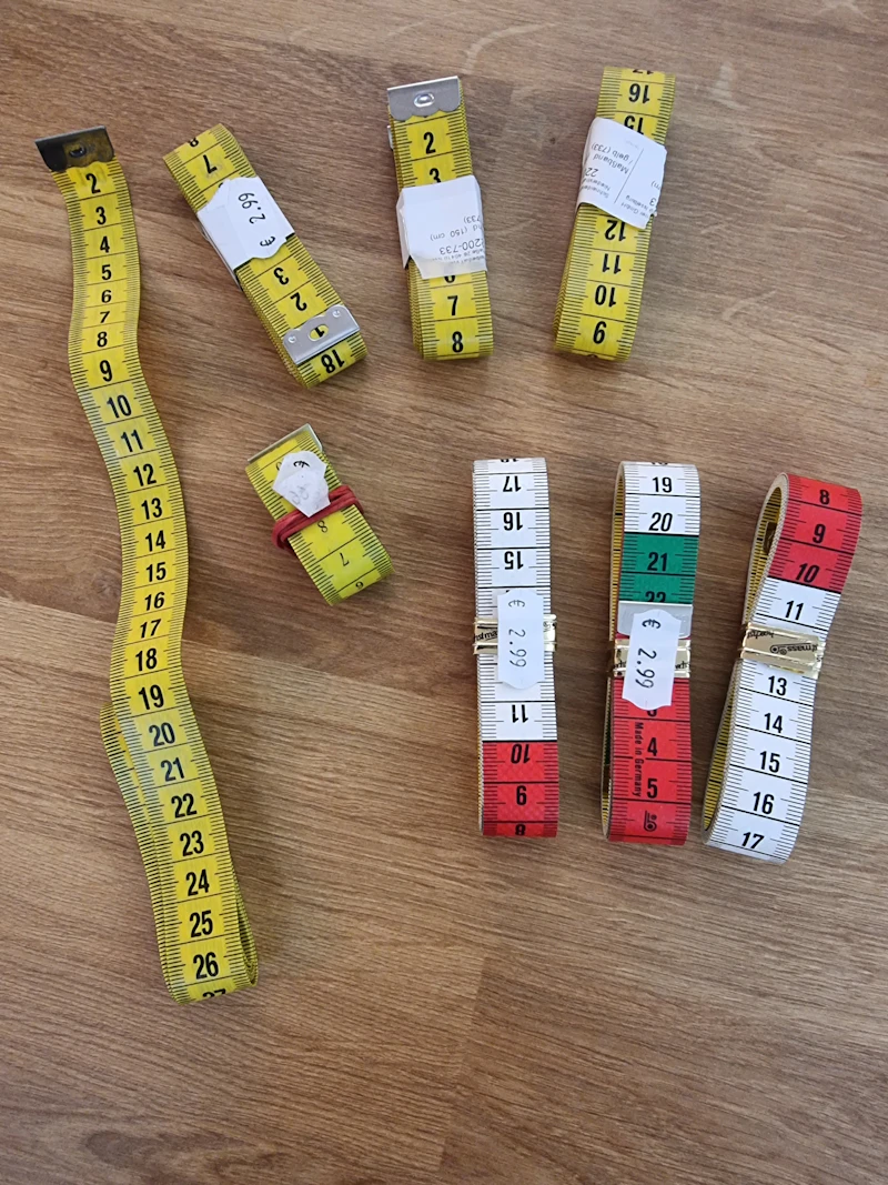 Maß Band, verschiedene Farben 