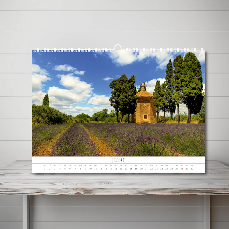 DIN A3 Wandkalender Italien 2026