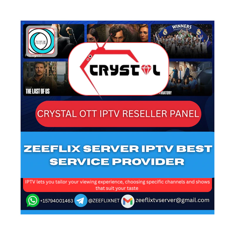CRYSTAL OTT IPTV PANEL 