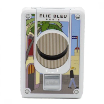 Elie Bleu "Casa Cubana" White Cigar Cutter