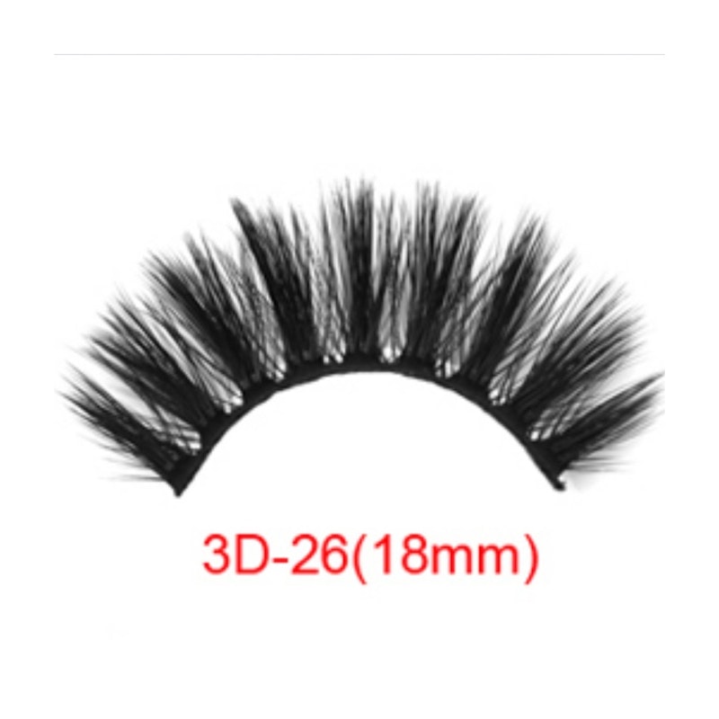 PURPLE 11 3D Faux Mink Eyelashes 