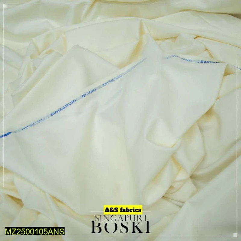 Singapuri Boski Men Unstitched Suit