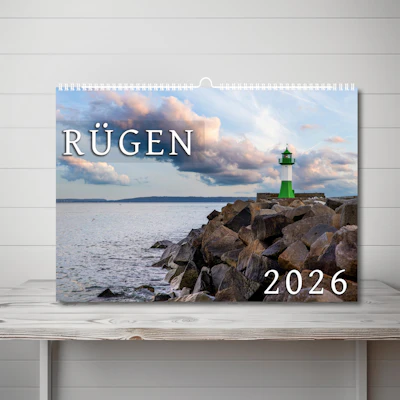 (VORBESTELLUNG) DIN A3 Wandkalender Rügen 2026