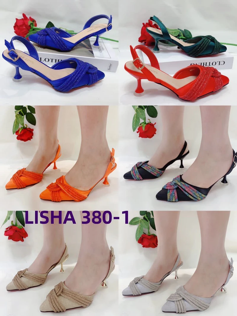 Plain glossy cover Shoe- Black, purple, Gold, Wine - Size: 37-43