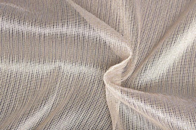 Curtain fabrics - Kingston, tulle quality, plain, length - 3,00 m., with lead tape.