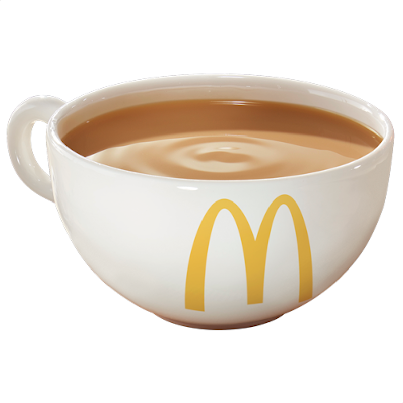 Local Hot Milk Tea (Mcdonald)