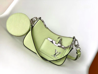 Louis Vuitton Green Multi Pochette Bag