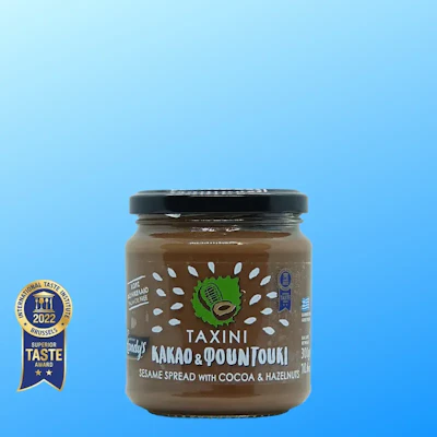 Kandylas Tahini Sesampaste mit Kakao und Haselnuss 300g