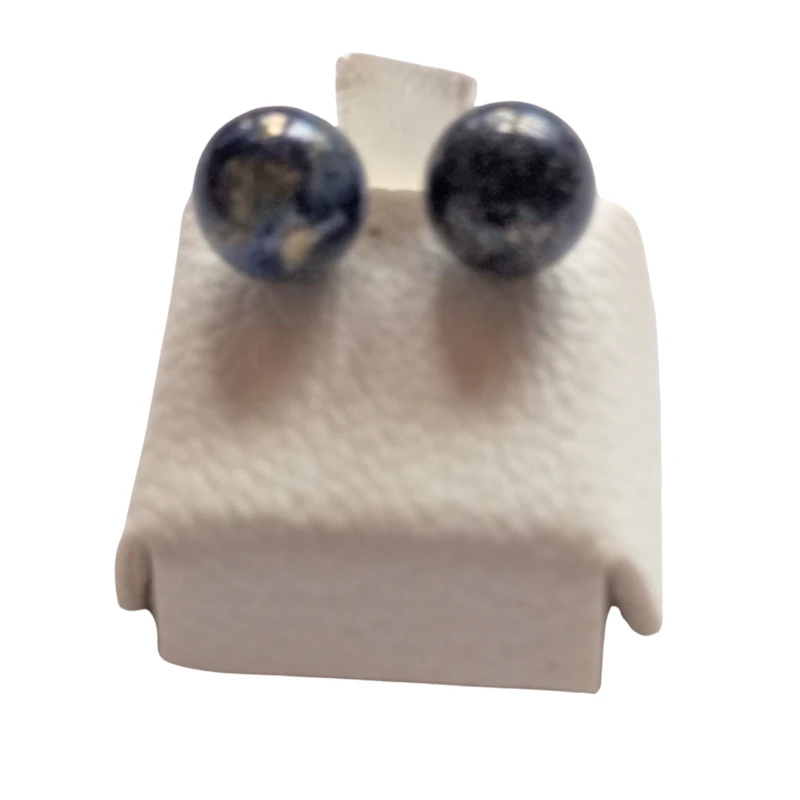 Edelsteinohrringe Lapislazuli