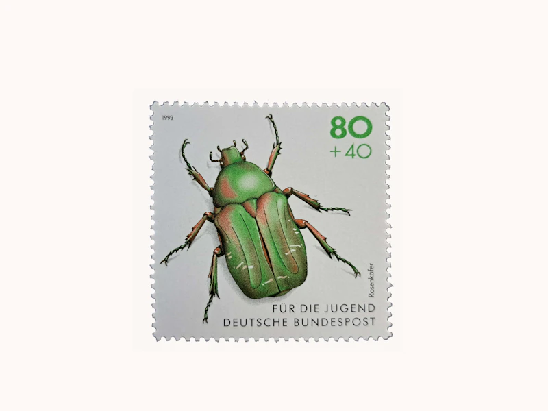 Robbert´s Briefmarken Deutschland MiNr. 1666-70 Jugend : Gefährdete Käfer, postfrisch
