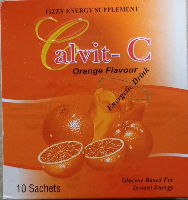Calvit-C (calcium+vitamins C) Sachets 
