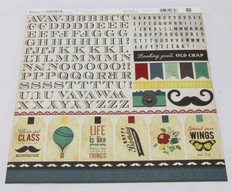 Scrapbook-Set "Times & Seasons 2"