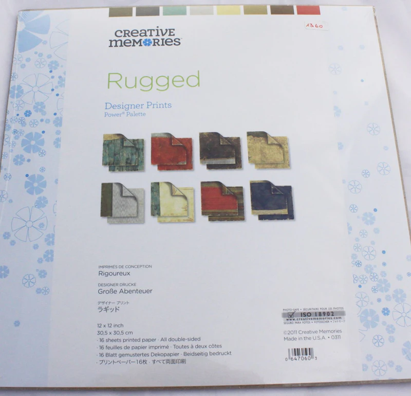 Creative Memories™ Designer Drucke "Rugged"