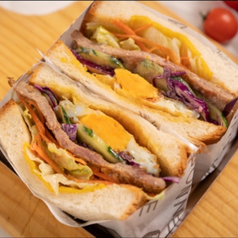 Beef Egg Sandwich with Salad Sauce (廣福祥HanFoods)