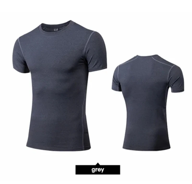 Men fitness compression t shirts
