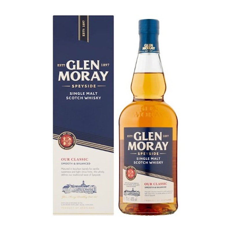 Glen Moray Single Malt Scotch Whisky 70cl