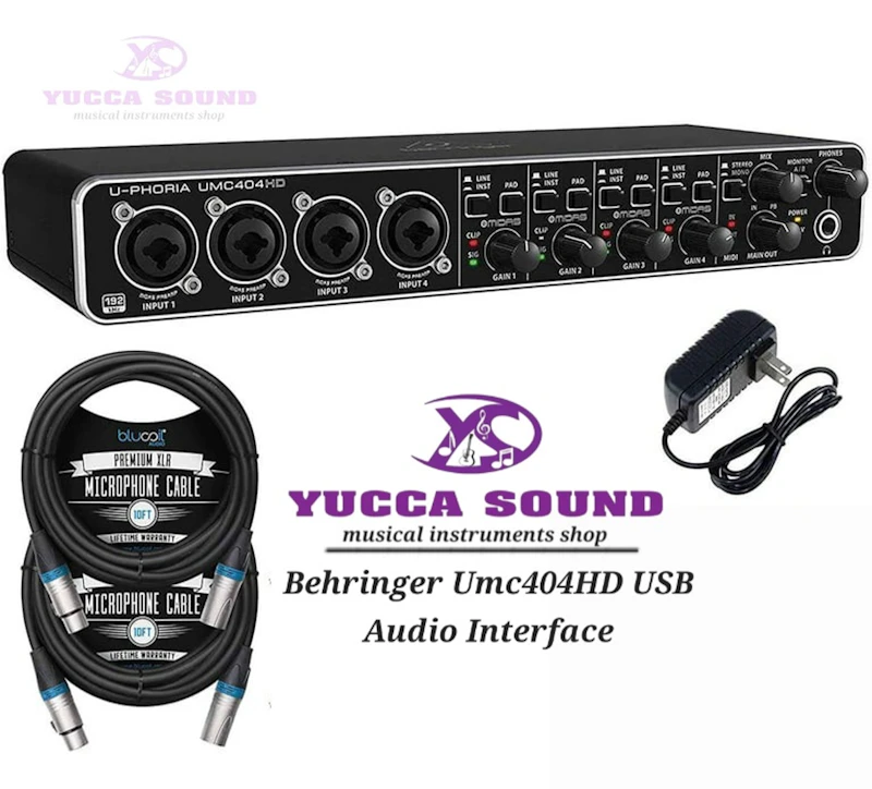 Behringer UMC404HD USB Audio Interface