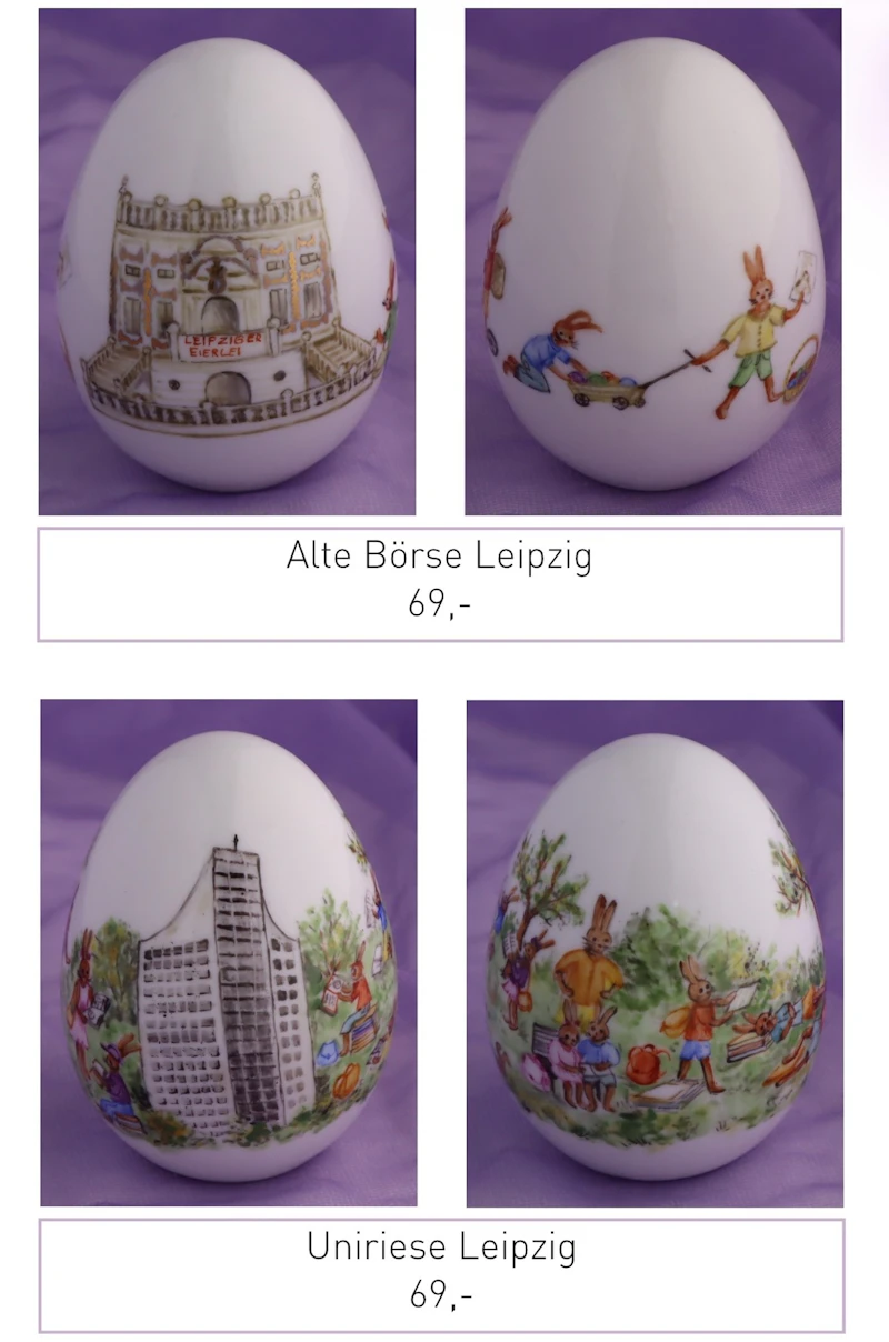 Kleine Standeier - verschiedene Motive