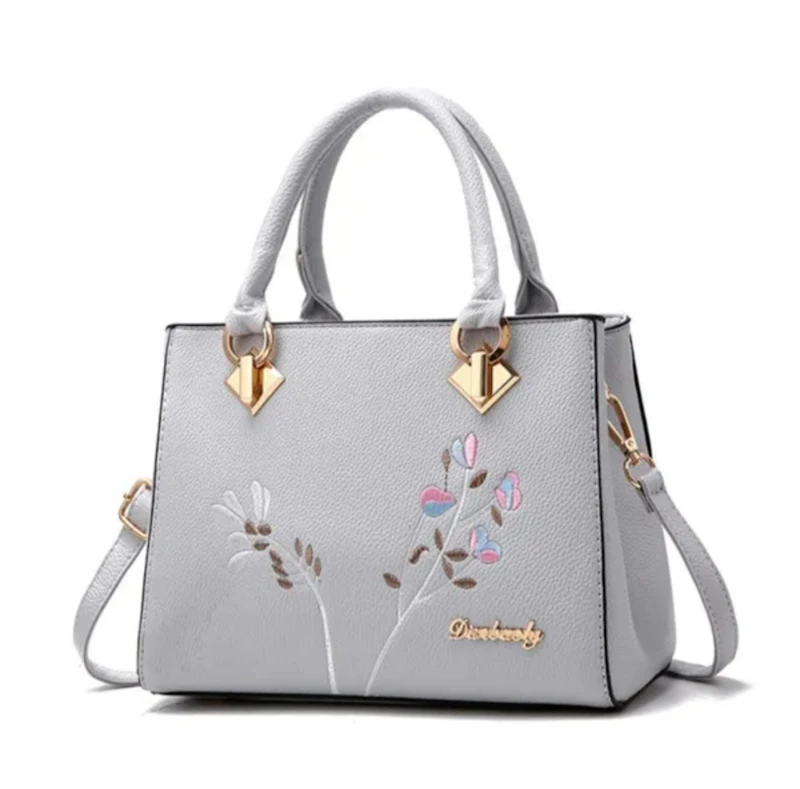 Nice Leather crossbody shoulder tote bag 