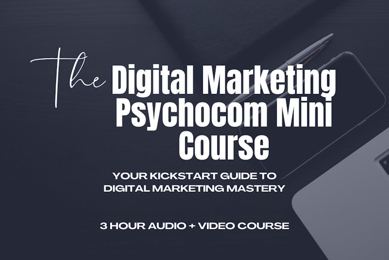 Digital Marketing Course - Psychocom with PLR