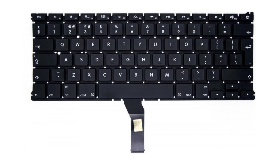 MacBook Air 13 inch A1369 A1466 EU-UK keyboard 2011-2017