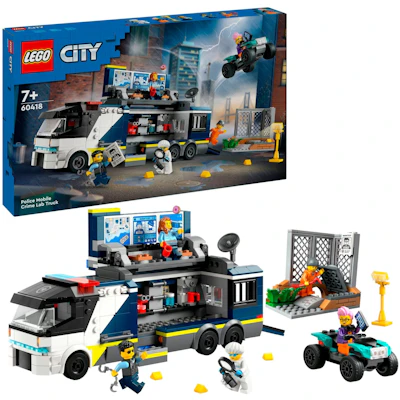 LEGO 60418 City Polizeitruck mit Labor
