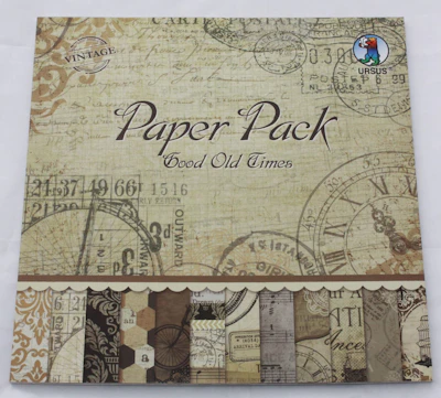 Scrapbook-Set "Good Old Times", Nostalgie