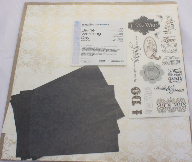 Creative Memories™ Themenpäckchen "Hochzeitstag"