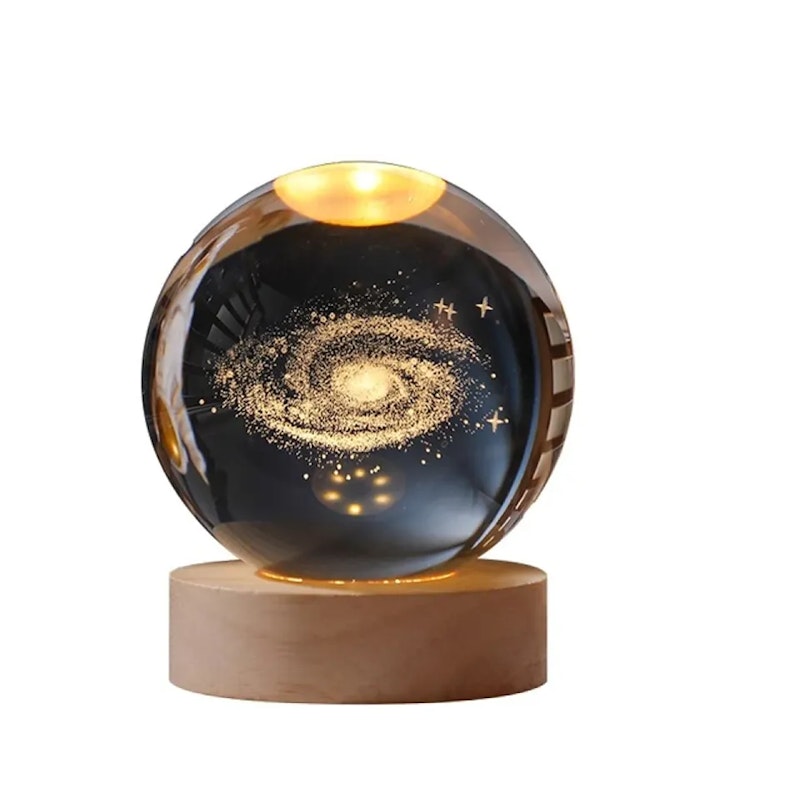 3D Crystal Ball Glowing Lamp 