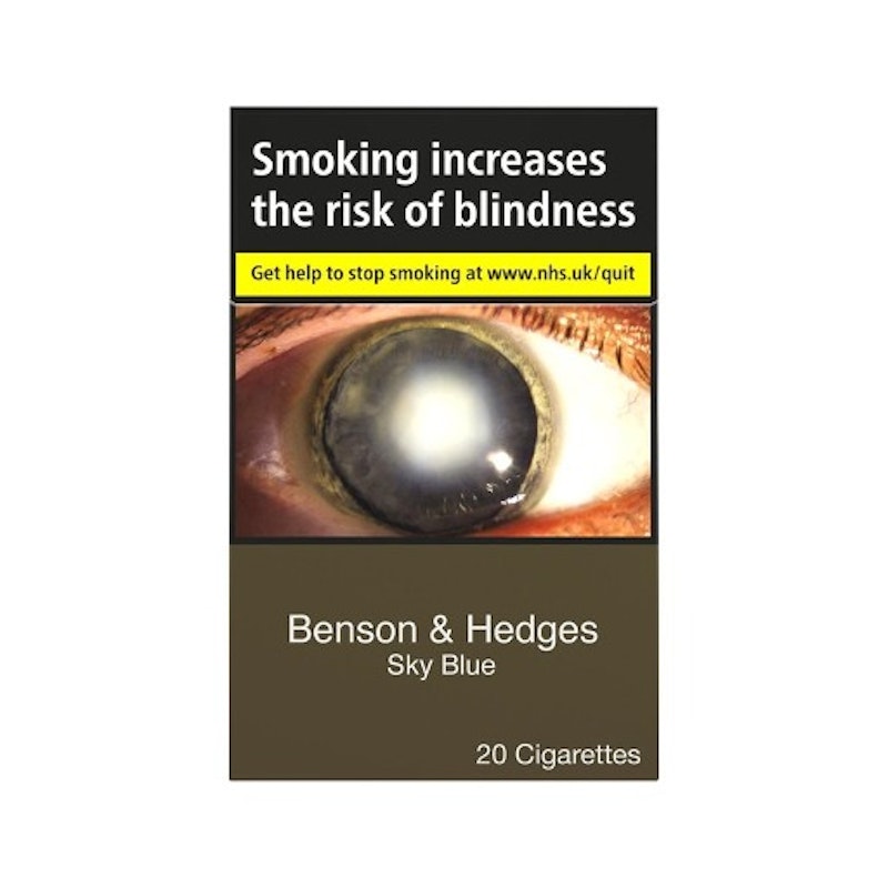 Benson & Hedges Sky Blue Cigarettes 20 per pack
