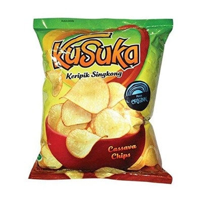 Kusuka keripik singkong orginal flavor (Indomarket)