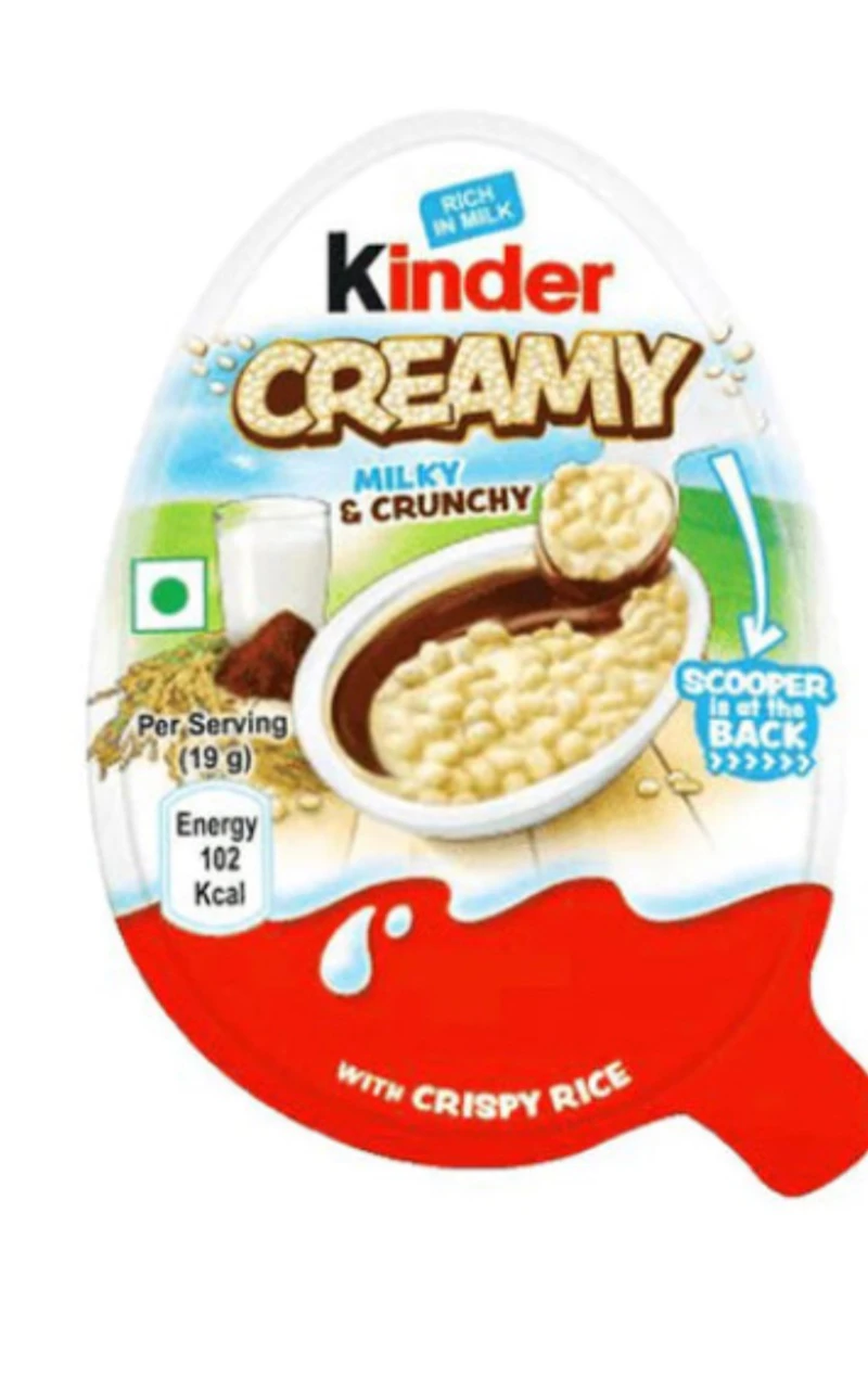 Kinder Creamy Milky & Crunchy 