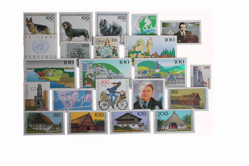 Briefmarken Deutschland Jahrgang 1995 postfrisch