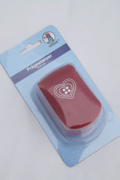 Prägestanzer "Herzknopf", 25mm