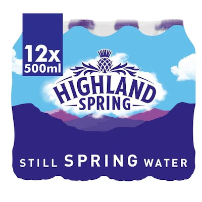 Highland Spring Still Water 12 x 500ml