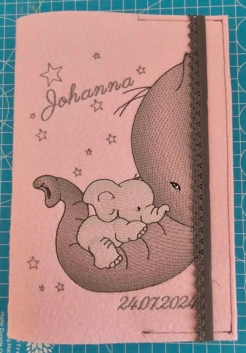 Hüllen für Reisepass/ Impfausweis/ Mama Heft