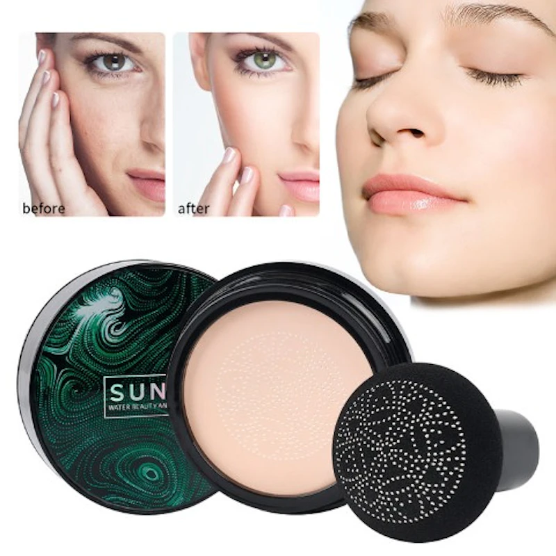 SUNISA MUSHROOM HEAD AIR CUSHION BB CC CREAM ORIGINAL WITH BARCODE SCAN