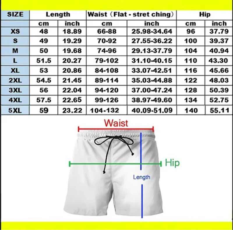 Funny Cartoon 3d Print Shorts 